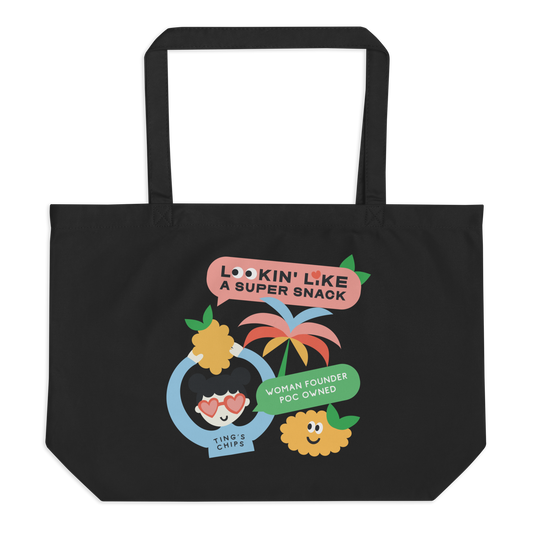Ting's Tropical Decals Tote | Eco-Friendly