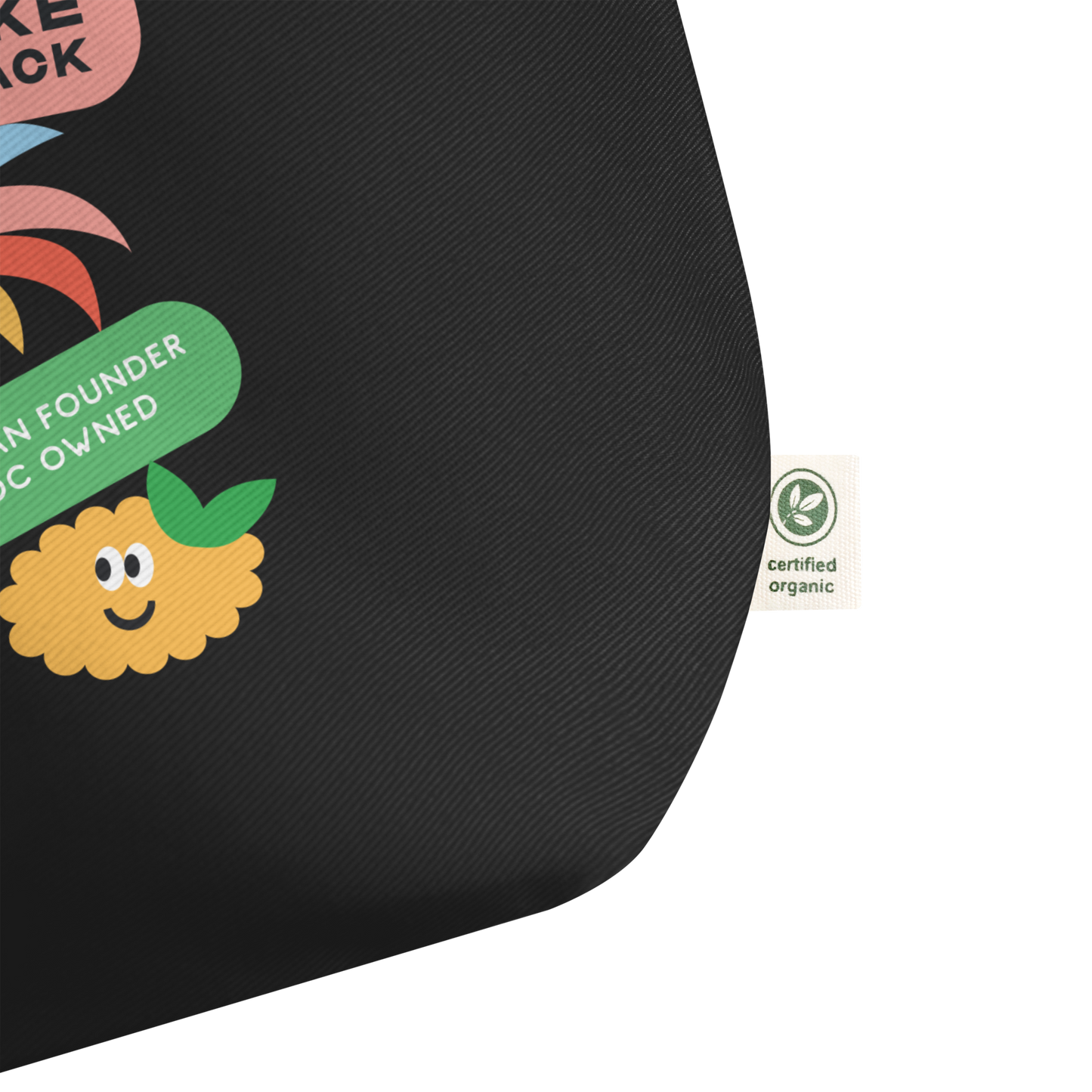 Ting's Tropical Decals Tote | Eco-Friendly