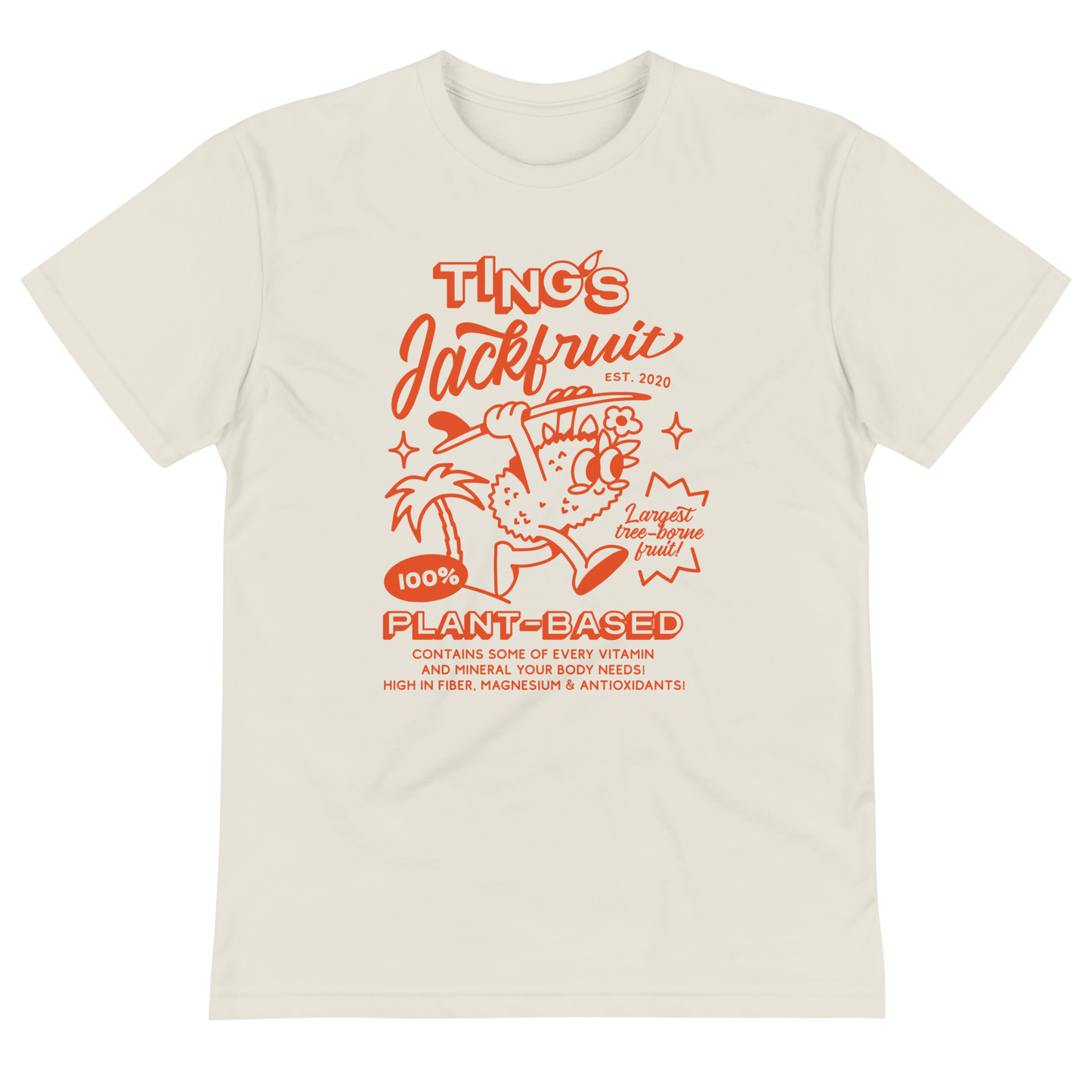 Ting's Jackfruit Eco-Friendly Tee | Natural
