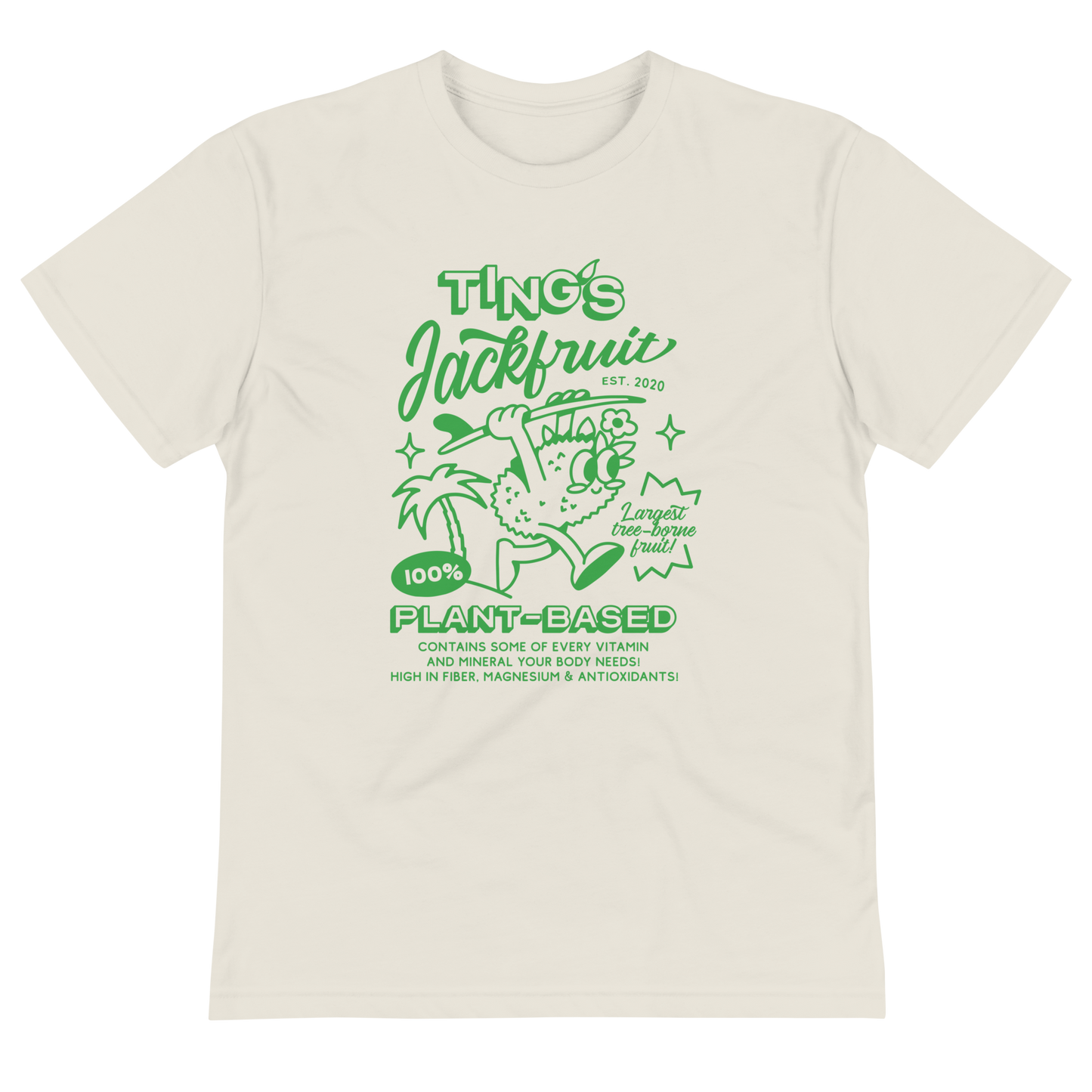 Ting's Jackfruit Eco-Friendly Tee | Natural