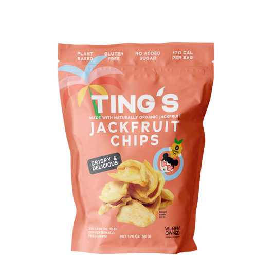 Ting's Jackfruit Chips | Original Flavor (12-Pack)