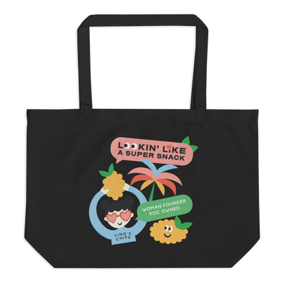 Ting's Tropical Decals Tote | Eco-Friendly
